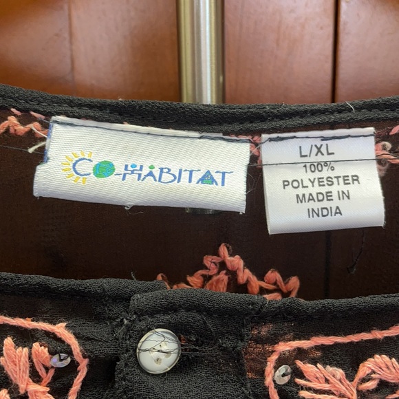 Cohabitat Gorgeous sheer embroidered tunic - Picture 3 of 10